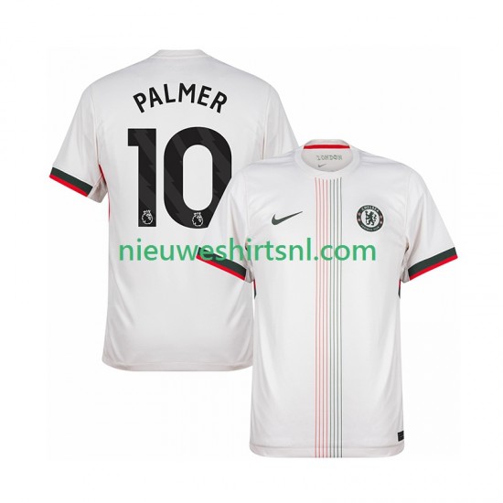 Chelsea Heren Shirt met Bedrukking Cole Palmer 10 Uit 2025-2026 Korte Mouw