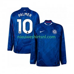 Chelsea Heren Shirt met Bedrukking Cole Palmer 10 Thuis 2025-2026 Lange Mouw