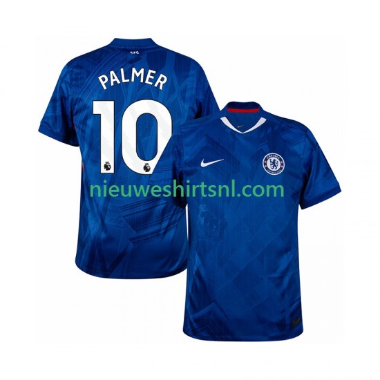 Chelsea Heren Shirt met Bedrukking Cole Palmer 10 Thuis 2025-2026 Korte Mouw
