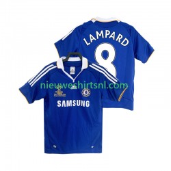 Chelsea Heren Shirt met Bedrukking LAMPARD 8 2007 Retro Thuis 2008 Korte Mouw