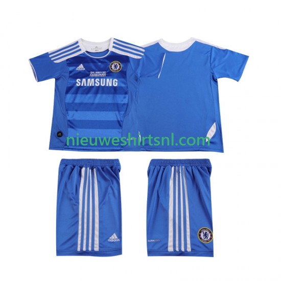 Chelsea Kind Shirt met Bedrukking 2012 Retro Thuis 2011 Korte Mouw