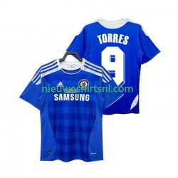 Chelsea Heren Shirt met Bedrukking Torres 9 2012 Retro Thuis 2011 Korte Mouw