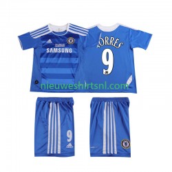 Chelsea Kind Shirt met Bedrukking Torres 9 2012 Retro Thuis 2011 Korte Mouw