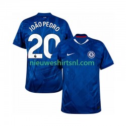Chelsea Heren Shirt met Bedrukking joao pedro 20 Thuis 2025-2026 Korte Mouw