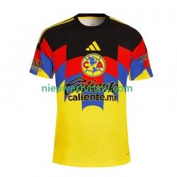 Club América Heren Shirt met Bedrukking Thuis 2025-2026 Korte Mouw