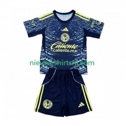 Club América Kind Shirt met Bedrukking Uit 2025-2026 Korte Mouw