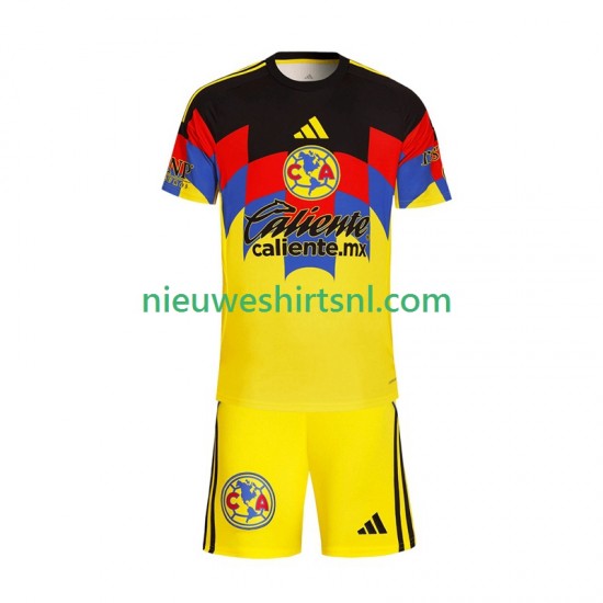 Club América Kind Shirt met Bedrukking Thuis 2025-2026 Korte Mouw