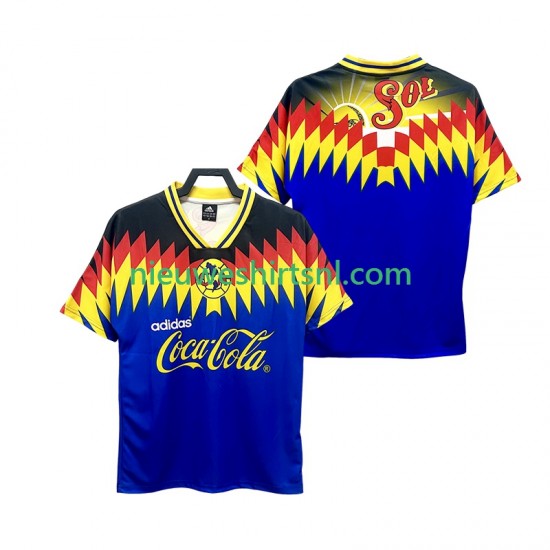 Club América Heren Shirt met Bedrukking 1995 Retro Uit Korte Mouw