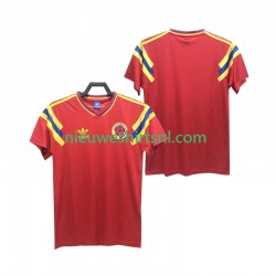 Colombia Heren Shirt met Bedrukking 1990 Retro Uit Korte Mouw