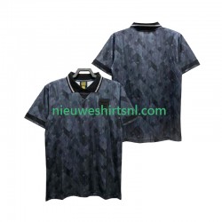 Engeland Heren Shirt met Bedrukking 1990 Retro Uit Korte Mouw