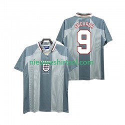 Engeland Heren Shirt met Bedrukking SHEARER 9 1996 Retro Uit Korte Mouw