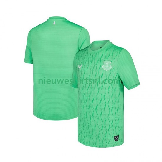 Everton Heren Shirt met Bedrukking Doelman Thuis 2025-2026 Korte Mouw