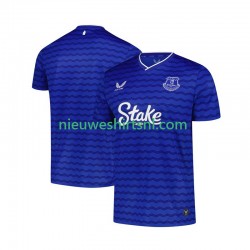 Everton Heren Shirt met Bedrukking Thuis 2025-2026 Korte Mouw