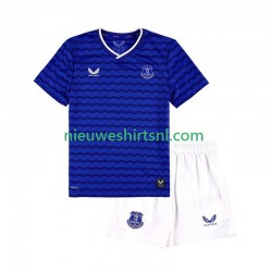 Everton Kind Shirt met Bedrukking Thuis 2025-2026 Korte Mouw
