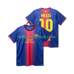 FC Barcelona Heren Shirt met Bedrukking Lionel Messi 10 2012 2013 Retro Thuis Korte Mouw