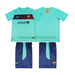 FC Barcelona Kind Shirt met Bedrukking Retro Uit 2011 2010 Korte Mouw