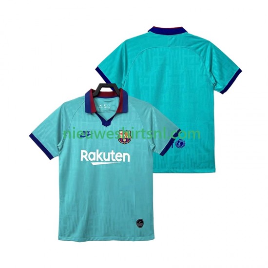 FC Barcelona Heren Shirt met Bedrukking 2019 2020 Retro Derde Korte Mouw