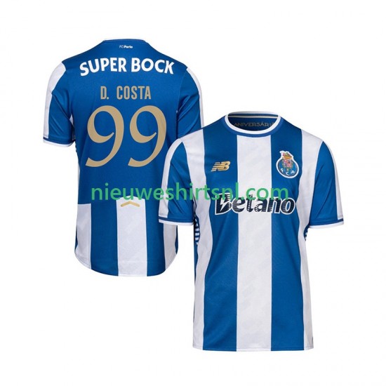 FC Porto Heren Shirt met Bedrukking Diogo Costa 99 Thuis 2025-2026 Korte Mouw
