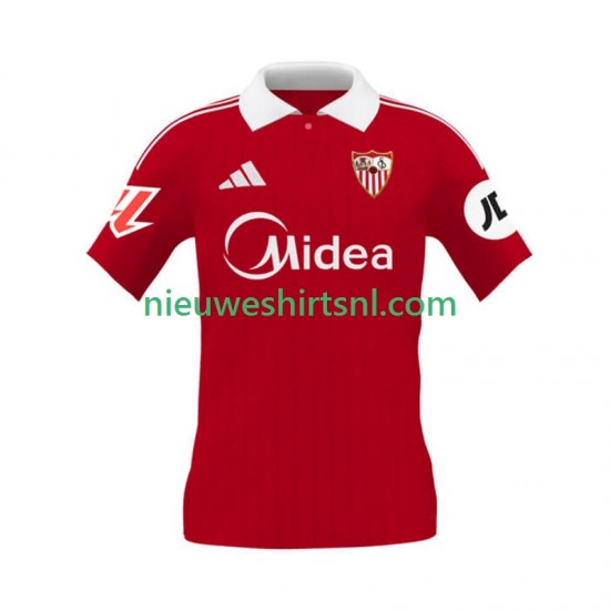 Sevilla FC Heren Shirt met Bedrukking Uit 2025-2026 Korte Mouw