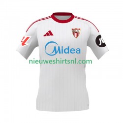 Sevilla FC Heren Shirt met Bedrukking Thuis 2025-2026 Korte Mouw