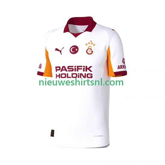 Galatasaray Heren Shirt met Bedrukking Uit 2025-2026 Korte Mouw