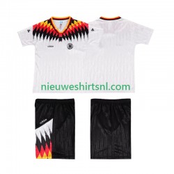 Duitsland Kind Shirt met Bedrukking Retro Thuis 1994 Korte Mouw