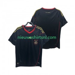 Duitsland Heren Shirt met Bedrukking Retro Uit 2010 Korte Mouw