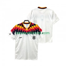 Duitsland Heren Shirt met Bedrukking Retro Thuis 1994 Korte Mouw