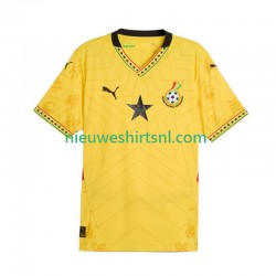 Ghana Heren Shirt met Bedrukking Uit 2025 Korte Mouw