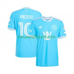 Inter Miami Heren Shirt met Bedrukking Lionel Messi 10 Derde 2025-2026 Korte Mouw
