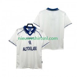 Inter Milan Heren Shirt met Bedrukking 1998 2000 Retro Uit Korte Mouw
