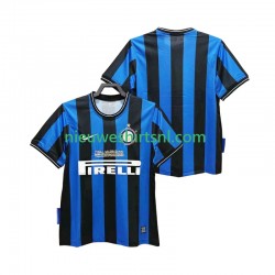 Inter Milan Heren Shirt met Bedrukking 2009 Retro Thuis 2010 Korte Mouw
