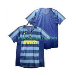 Inter Milan Heren Shirt met Bedrukking 2005 Retro Derde 2004 Korte Mouw