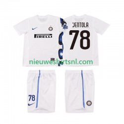 Inter Milan Kind Shirt met Bedrukking VENTOLA 78 Retro Uit 2011 2010 Korte Mouw