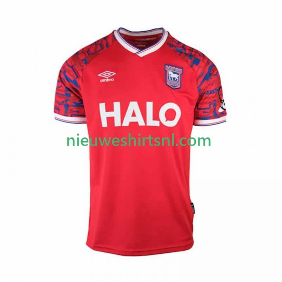 Heren Shirt met Bedrukking Ipswich Town Uit 2025-2026 Korte Mouw