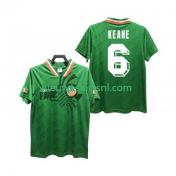 Ierland Heren Shirt met Bedrukking KEAHE 6 Retro Thuis 1994 Korte Mouw