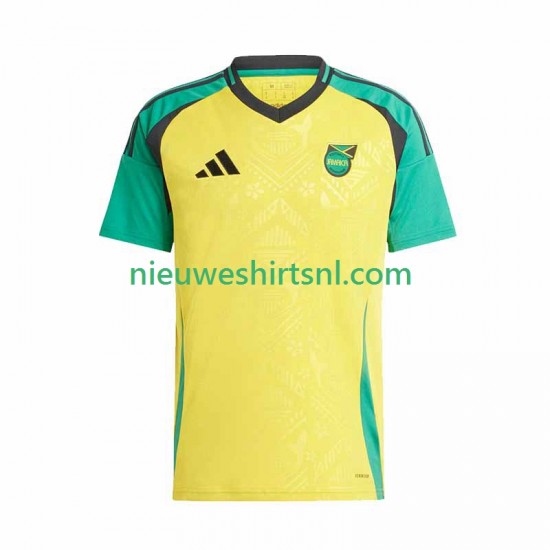 Jamaica Heren Shirt met Bedrukking Thuis 2024-2025 Korte Mouw
