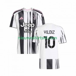 Juventus Heren Shirt met Bedrukking Kenan Yildiz 10 Thuis 2025-2026 Korte Mouw