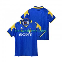 Juventus Heren Shirt met Bedrukking 1995 1996 Retro Uit Korte Mouw