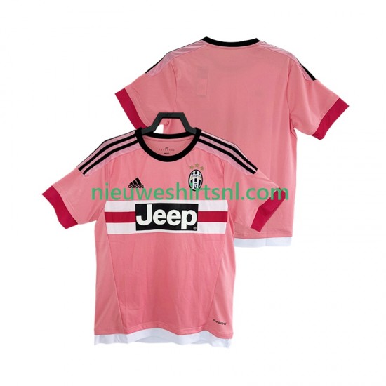 Juventus Heren Shirt met Bedrukking 2016 2017 Retro Uit Korte Mouw