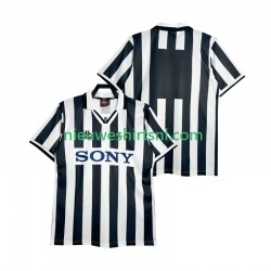 Juventus Heren Shirt met Bedrukking 1995 1996 Retro Thuis Korte Mouw