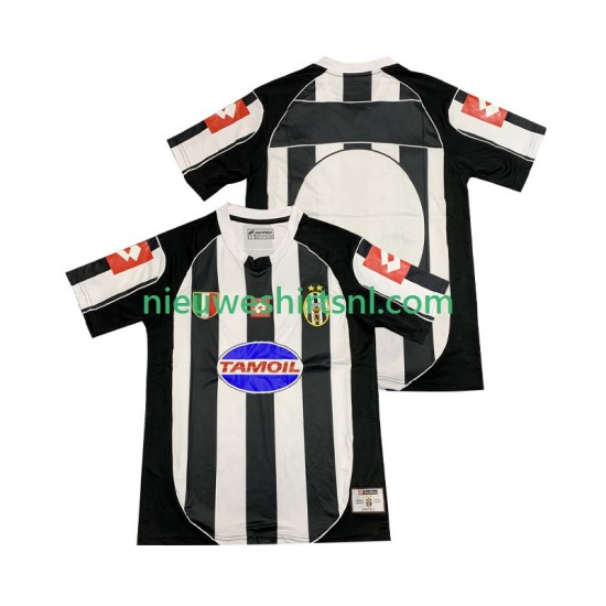 Juventus Heren Shirt met Bedrukking 2003 Retro Thuis 2002 Korte Mouw