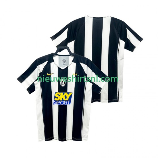 Juventus Heren Shirt met Bedrukking 2005 Retro Thuis 2004 Korte Mouw