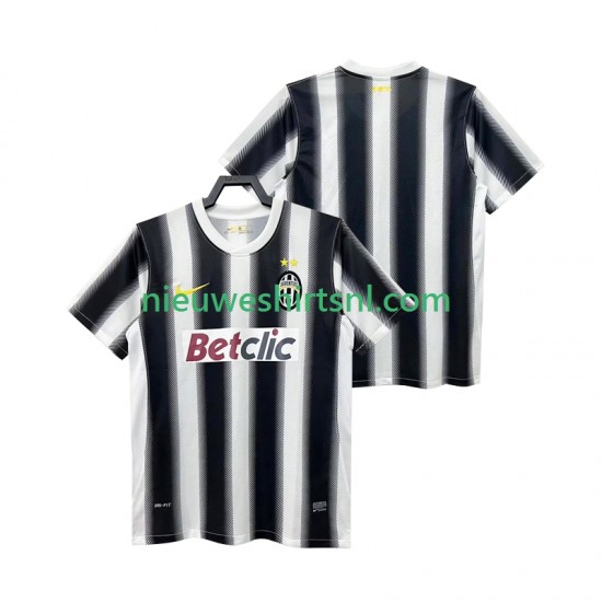 Juventus Heren Shirt met Bedrukking 2012 Retro Thuis 2011 Korte Mouw
