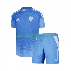 Leeds United Kind Shirt met Bedrukking Doelman Thuis 2025-2026 Korte Mouw
