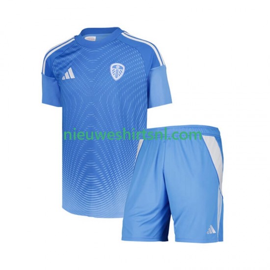 Leeds United Kind Shirt met Bedrukking Doelman Thuis 2025-2026 Korte Mouw
