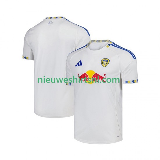 Leeds United Heren Shirt met Bedrukking Thuis 2025-2026 Korte Mouw