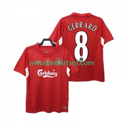Liverpool Heren Shirt met Bedrukking GERRARD 8 2005 Retro Thuis 2004 Korte Mouw