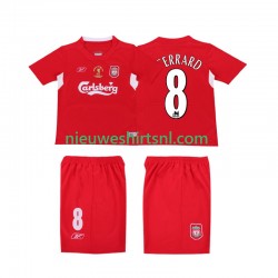 Liverpool Heren Shirt met Bedrukking GERRARD 8 LWP 2005 Retro Thuis 2004 Korte Mouw
