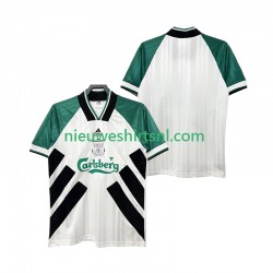 Liverpool Heren Shirt met Bedrukking 1993 1995 Retro Uit Korte Mouw
